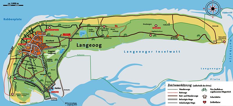Langeoog - Plan