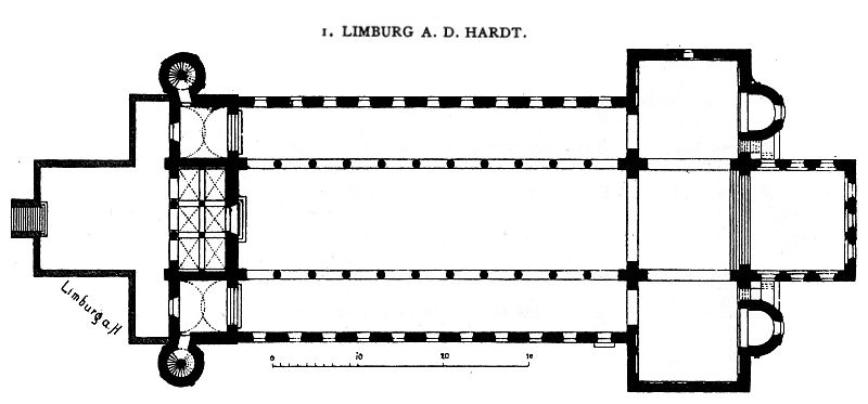 Klasztor Limburg - Plan