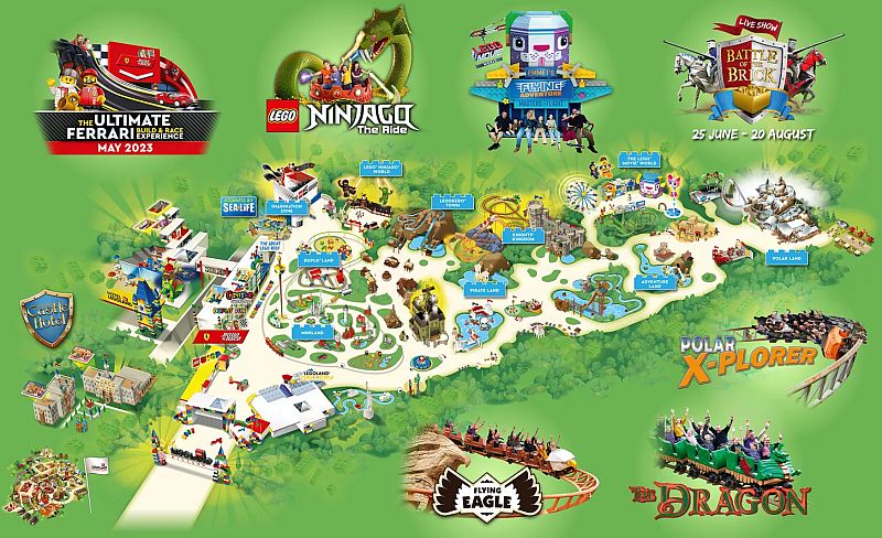 Legoland Billund - Plan