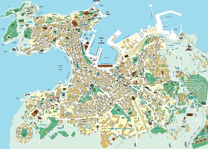 A Coruña - Plan
